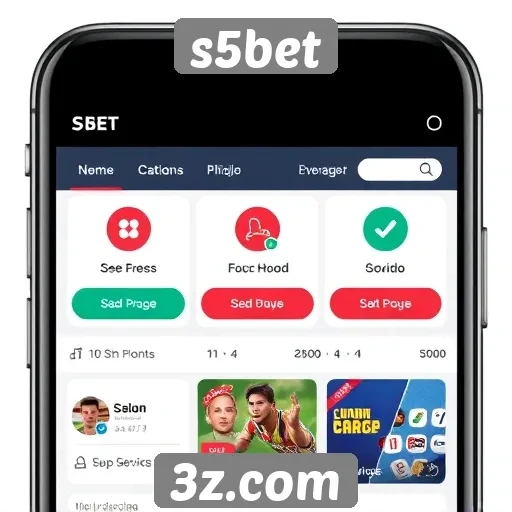 interface do site s5bet recebe melhorias